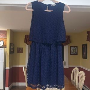 Navy Blue Layered dress